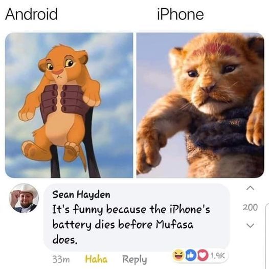 android vs iPhone