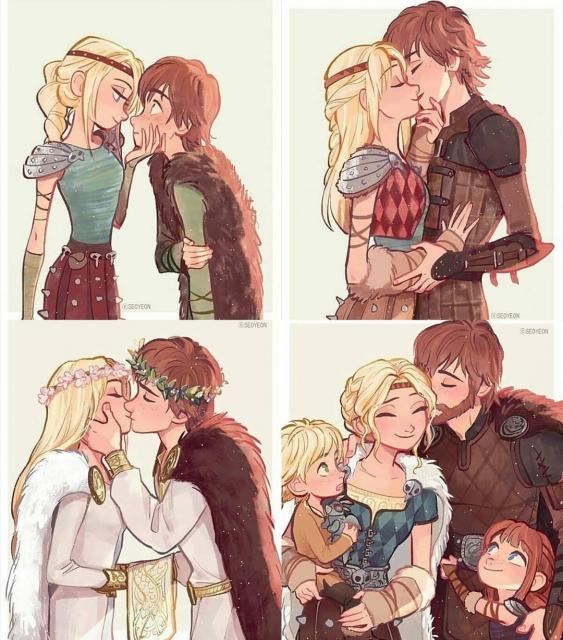 Astrid & Hiccup